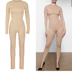 SKIMS Nude Long Sleeve Bodysuit